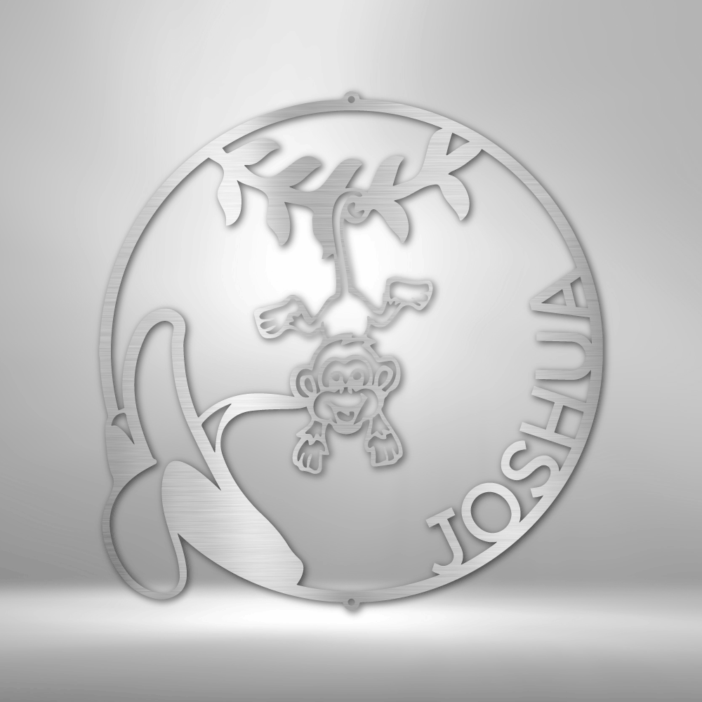 Personalized Monogram - Our Little Monkey Monogram
