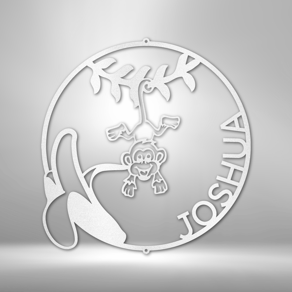 Personalized Monogram - Our Little Monkey Monogram