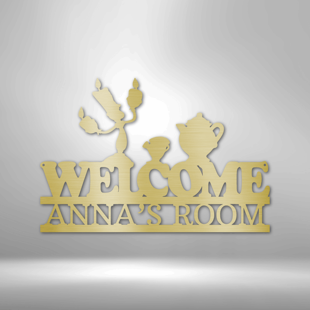 Personalized Monogram - Welcome to My Room